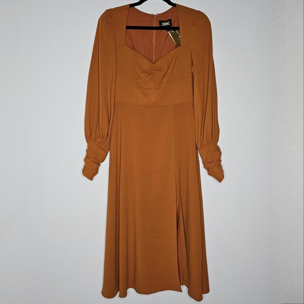 NWT Alexia Admor Women's Rust Dress Size 4